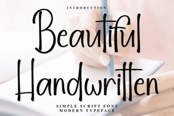 Download Beautiful Handwritten - Premium Resources