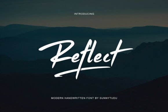 Download Reflect Handwritten Font - Premium Bundle